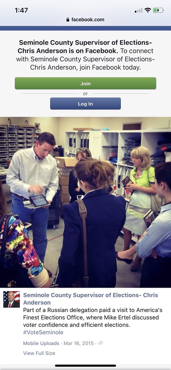 15/ And here is former Florida election official Mke Ertel demonstrating Tenex e-pollbooks to a Russian delegation in 2015. h/t George Balbona