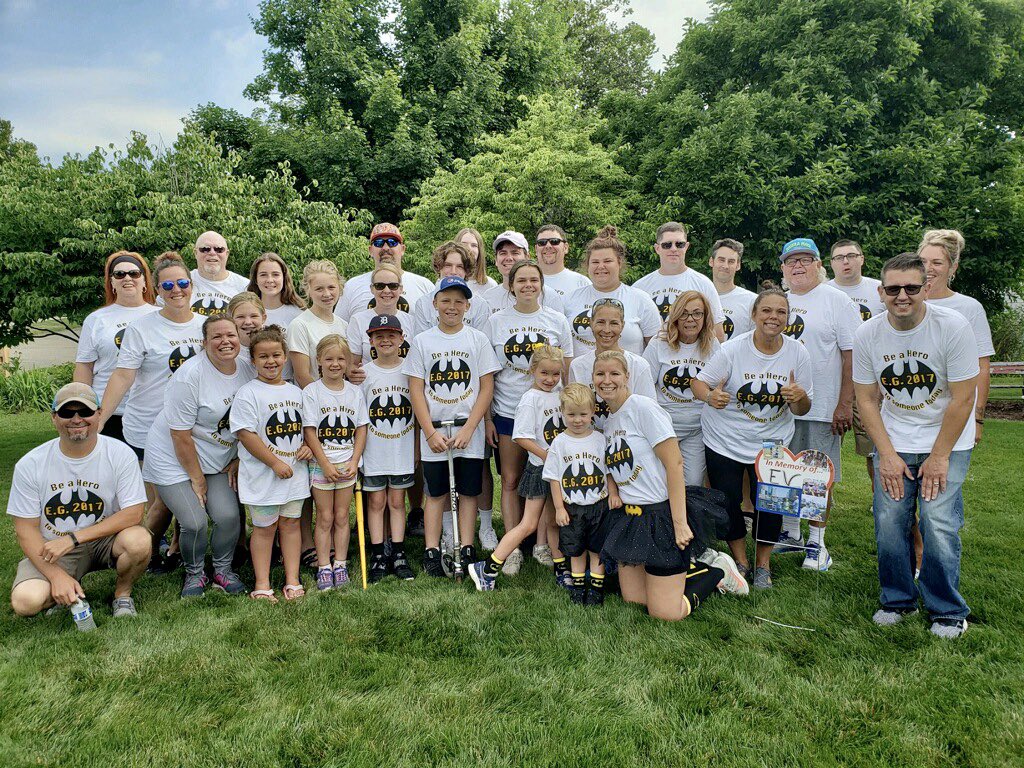 Readingmom201's tweet photo. Ele’s Race today was a great way to gather as a family and celebrate Everson’s life, share memories, and make more memories while supporting Ele’s Place. They help so many people and we can all share in making sure that help can continue. Thanks and Love! BE A HERO!#ElesRace2020 https://t.co/XklnvayAK6