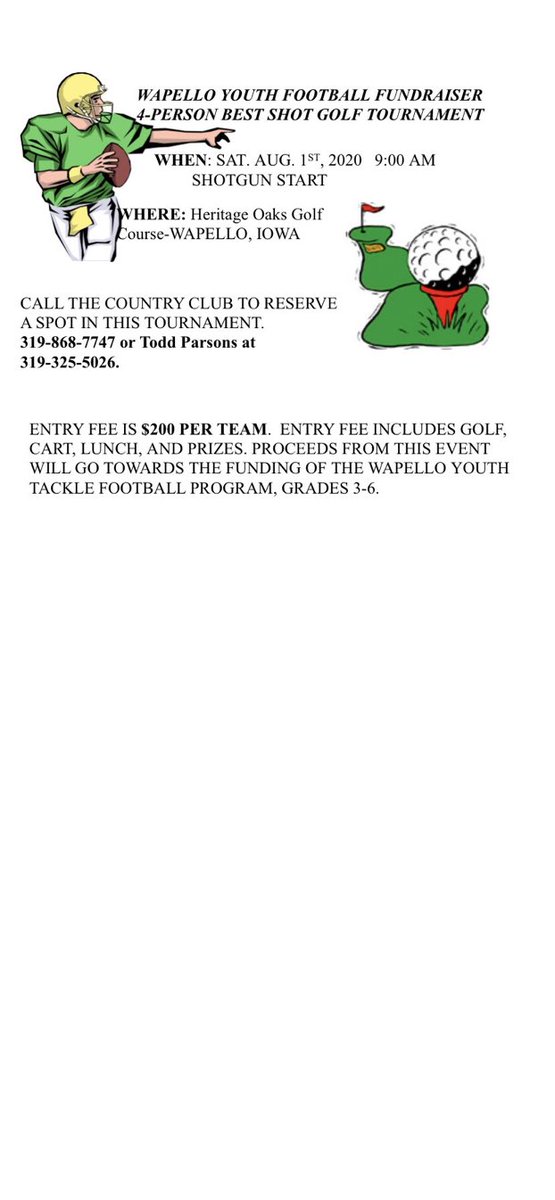 One week from today! Still time to get a team together! Let me know!
