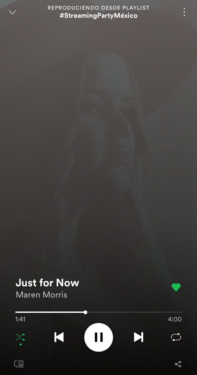 MarenMorrisMx's tweet image. Escuchemos #JustForNow y otras canciones de tus artistas favoritos desde la playlist de @fansmxoficial 

bit.ly/SPMexico

FMO STREAMING PARTY