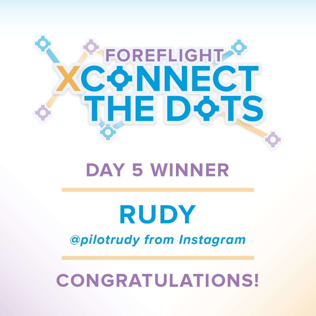 JeppForeFlight's tweet photo. Congrats to our day 5 winner, Rudy, and grand prize winner, DeWayne! 🎉 Thank you to everyone who played #FFXConnect this week we hope you enjoyed it! 😊 #EAA20 https://t.co/SdFMombNRn