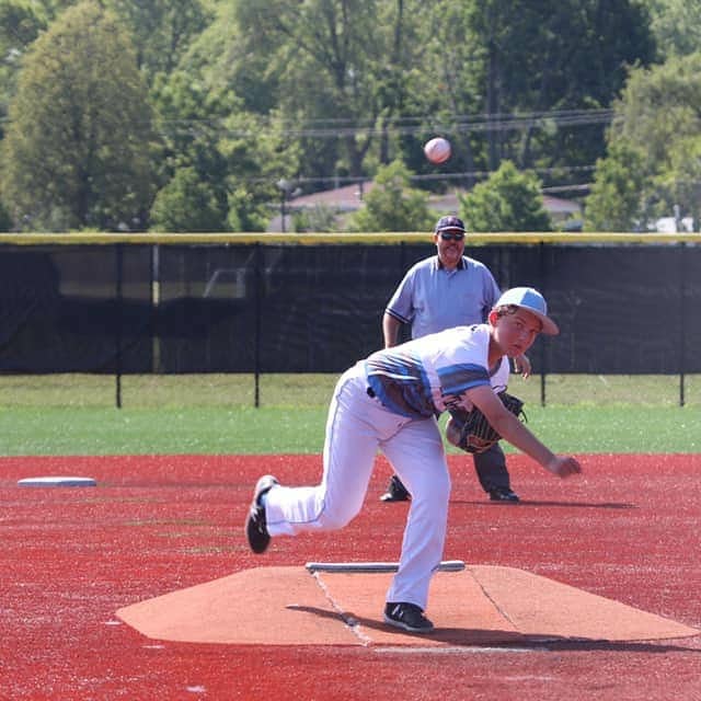 JordanClementi's tweet photo. Full game pitched, SHUT OUT, 111 total pitches, allowed 4 hits, struck out 9!  #GetNoticed #NCSA #shutout https://t.co/WX9J50dEtZ