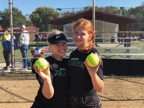batesn22's tweet photo. Hitting bombs with @SydneySchoenli2 never gets old 🤩🤩!!!! https://t.co/BfQ6W1935q