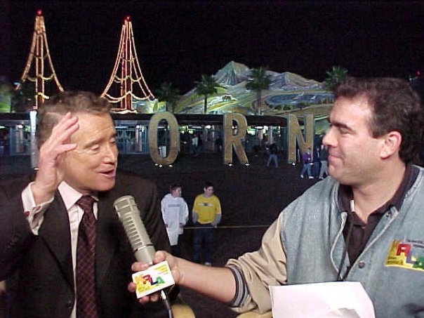 lanewsguy's tweet image. A once in a lifetime experience! Interviewing legendary TV host Regis Philbin in front of Disney's California Adventure! A very kind man and real pro - Honored to have met him. May he rest in peace.