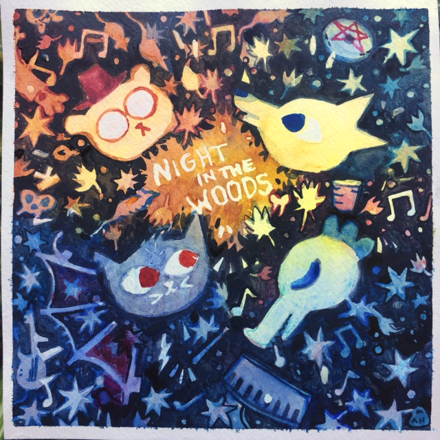 ThereseMah's tweet photo. Just played @Nightinthewoods and am very much in love! Gregg rulz ok https://t.co/dfzXXnPwxT