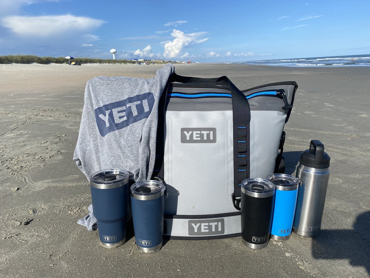 Another year another YETI! #SaltLife  Thanks to my YETI collection we stayed well hydrated! <a href="/YETICoolers/">YETI</a>  #funinthesun