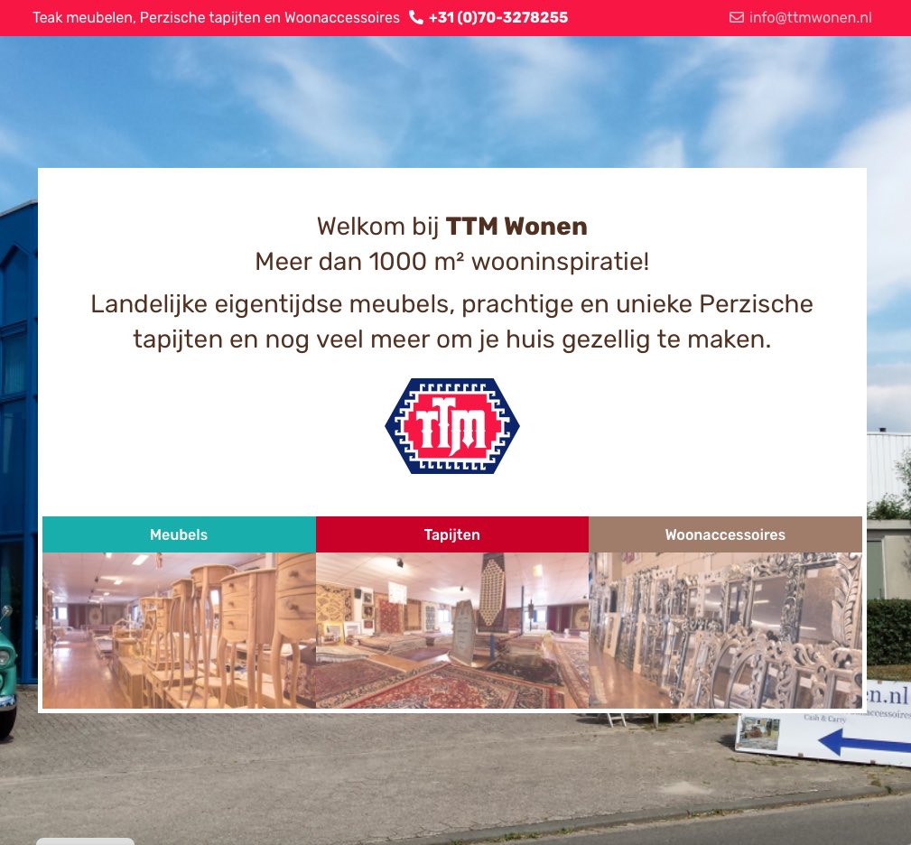 We hebben een nieuwe website! Daar zijn we super trots op met grote dank aan <a href="/danielvreeken/">Daniël Vreeken</a> van exedo.nl #ttmwonen