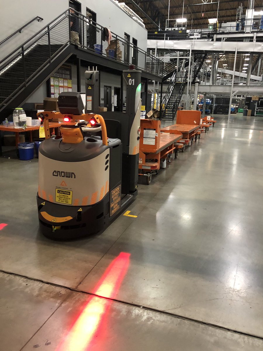 The Port has an exciting week deploying AGVs. Thank you @CrownEquipment, <a href="/cabunoc10/">Christina Cabunoc</a>, and the rest of the support that made it safe and successful. #AUTOMATION