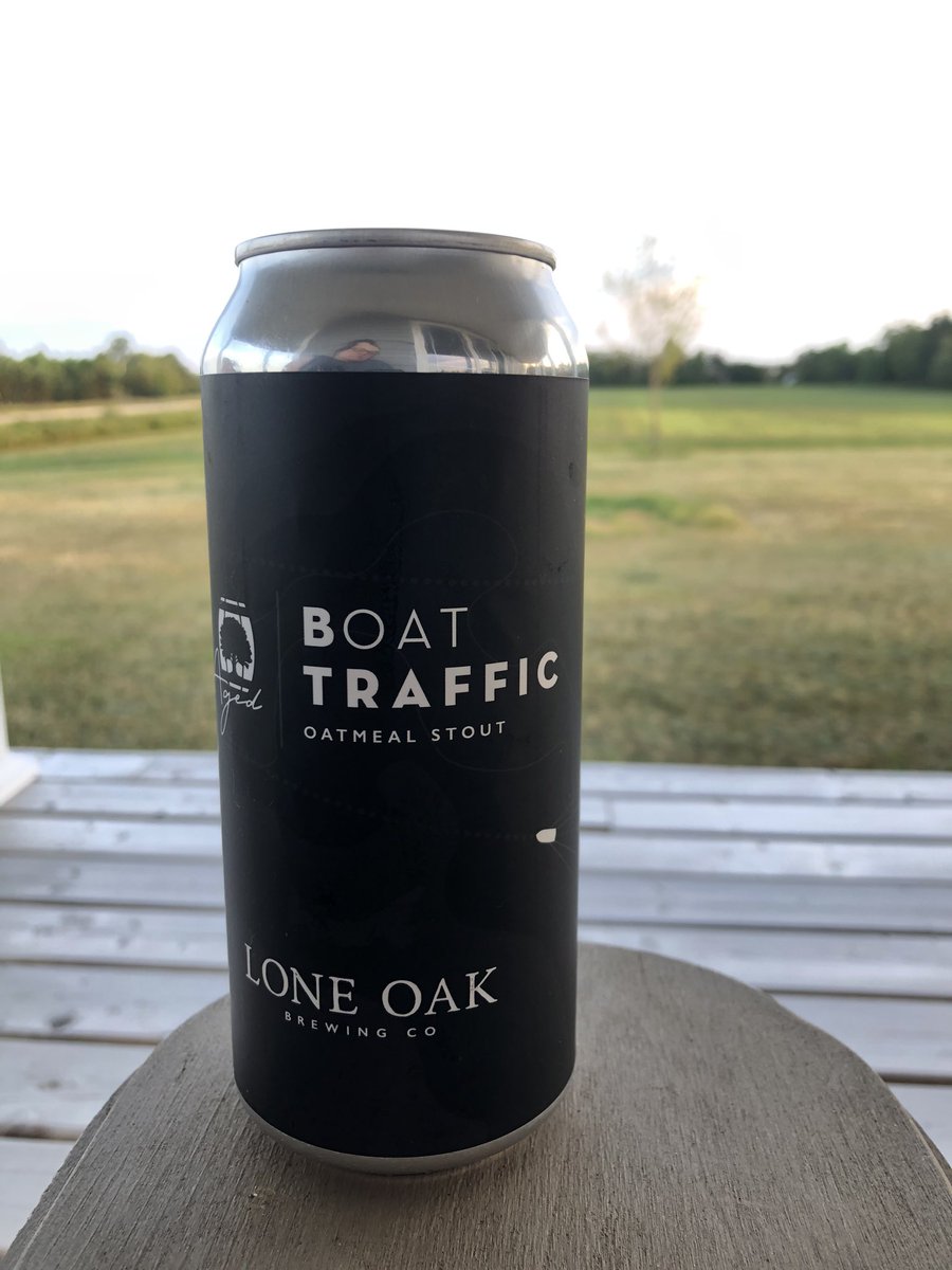Today started on my deck with coffee in my locally bought <a href="/VillagePottery/">Village Pottery</a> mug and ended on the same deck with a locally bought <a href="/loneoakbrew/">Lone Oak Brewing Co</a> beer. Sadly the last of my Boat Traffic  #buylical #PEI #FUcovid