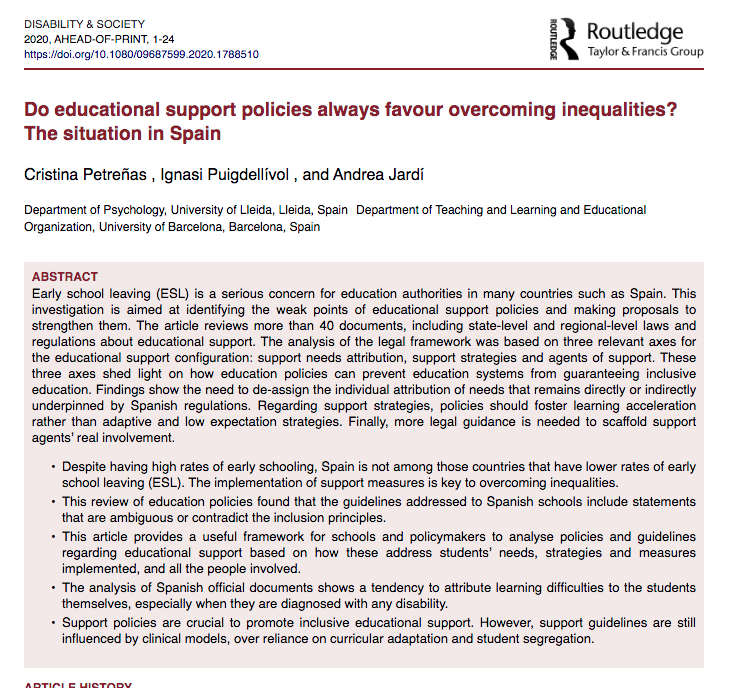 Educació Inclusiva tweet media