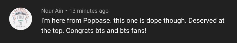 locals praising bts in the comments of bs&t after it ranked #1 in the popbase poll: a thread