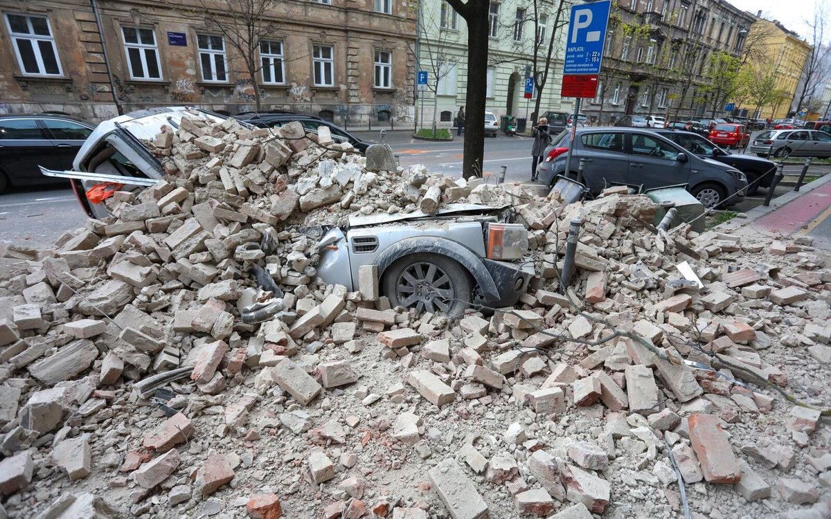 here are some pictures of the damage made by earthquakes: