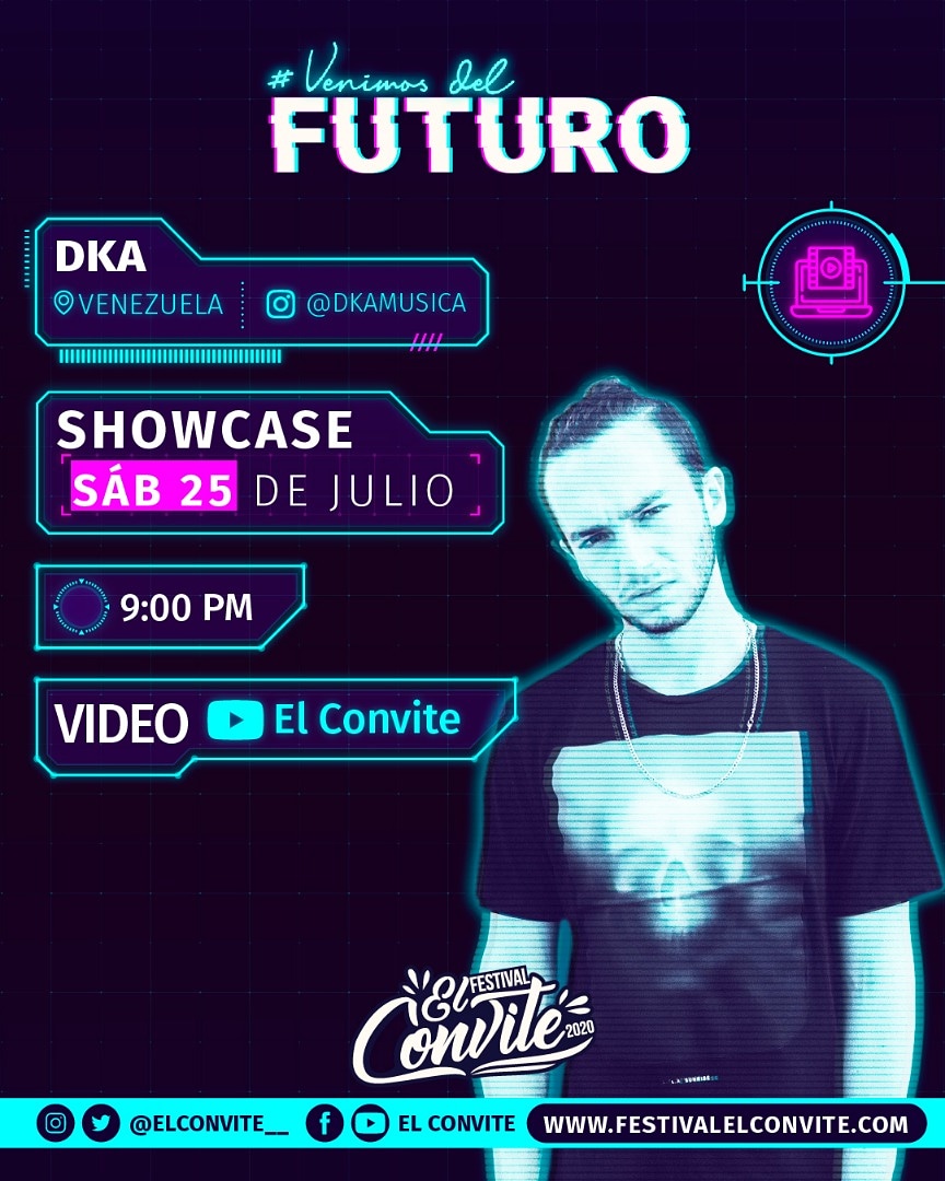 Sábado de #VenimosDelFuturo 🌐 con <a href="/dkamusica/">Dka.</a> en un Dj Session que estará imperdible 🔥⁣

Suscríbete a nuestro canal de YouTube El Convite 🔴▶️⁣ para que disfrutes de nuestro contenido 🎶💺⁣

⁣#DjSession⁣
#VenimosDelFuturo⁣⁣
#FEC2020⁣⁣
#FestivalElConvite