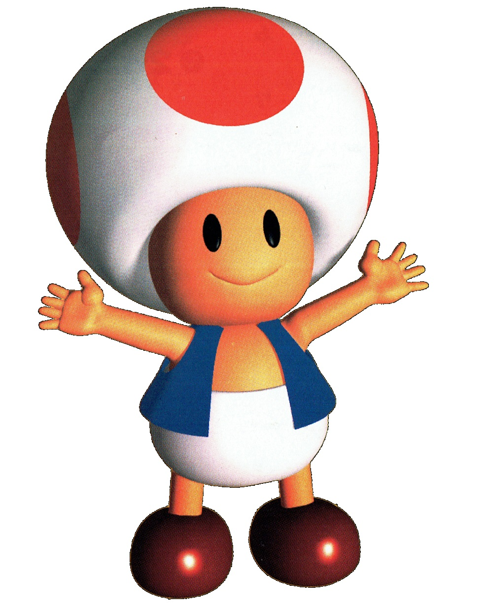 “yo this blew up, fuck promoting things heres an n64 era toad render” .