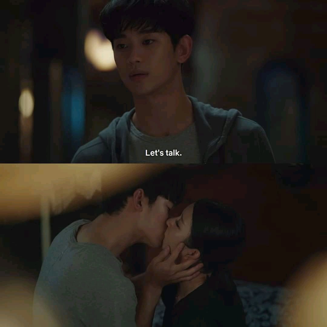 kdramathing's tweet photo. When he said "let's talk" believe me, this is what he really means. https://t.co/5CKxqZIeAy