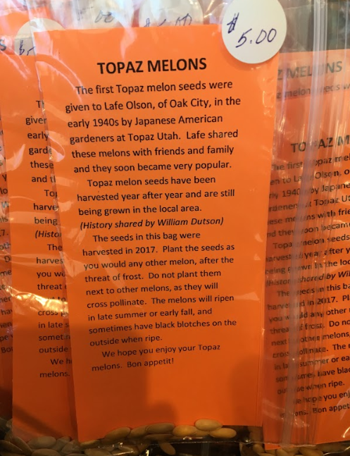 24 days until Displacement comes out! Today's tidbit is the Topaz Melon. Found out about it from a random Utah farm blog during my research, and they also sold seeds at the Topaz Museum, but still don't know much about it!
Preorder Displacement here! https://t.co/goFCsQYmGo