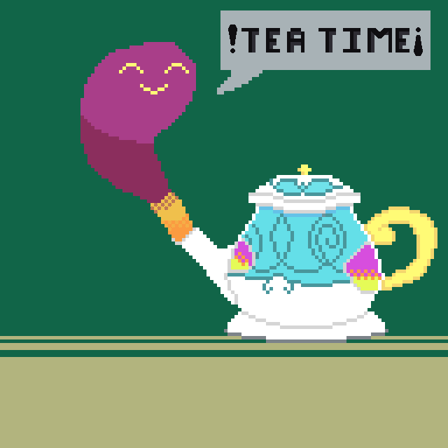 Luis__gray_guy's tweet photo. It's tea time with this fabulous #Teapot for today's #pixel_dailies 

@Pixel_Dailies #pixelart #2dart #Polteageist #pixel #pixels https://t.co/zRhMrBR76o