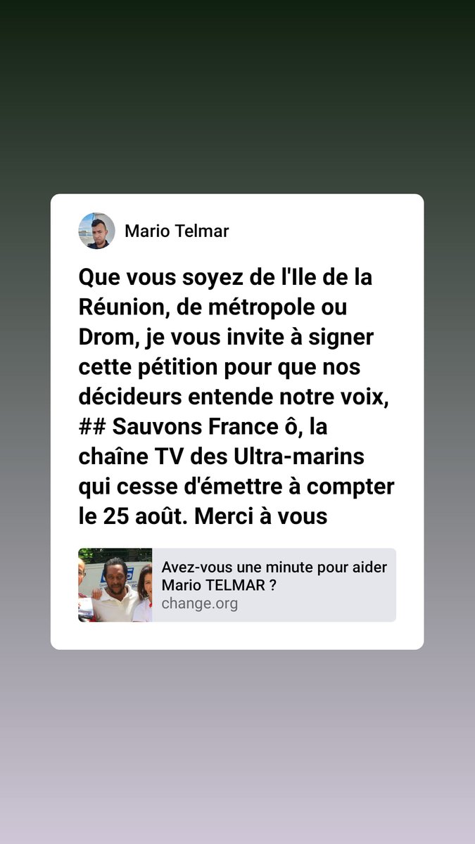 MarioTelmar tweet picture