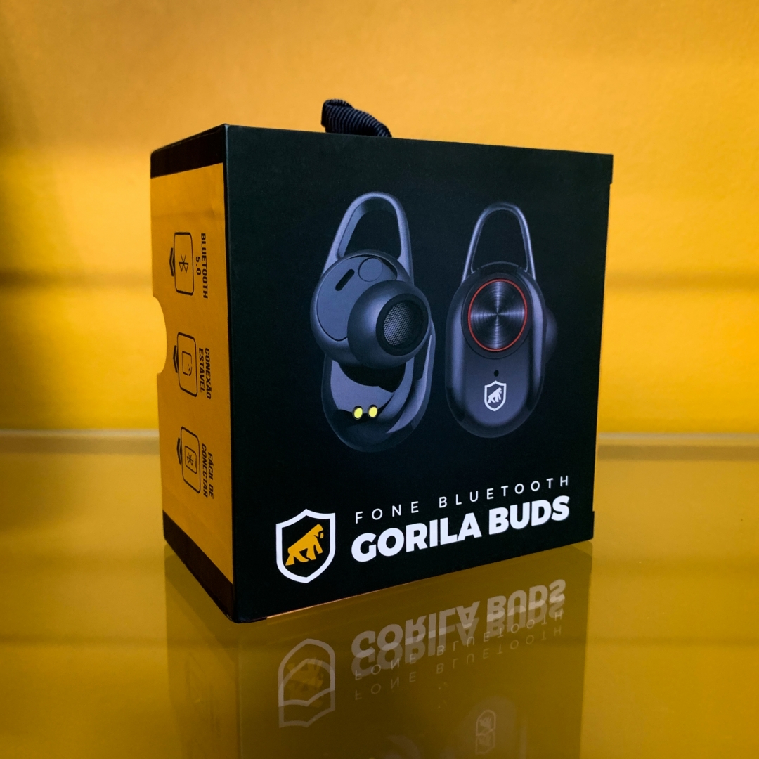 GShieldbr's tweet photo. Com um design moderno e arrojado, o Fone de Ouvido Bluetooth Gorila Buds possui caixa de carregamento, tecnologia bluetooth 5.0 e funções de compartilhamento para você partilhar suas canções com quem quiser. 💯 #gshield https://t.co/iro1egbWkL