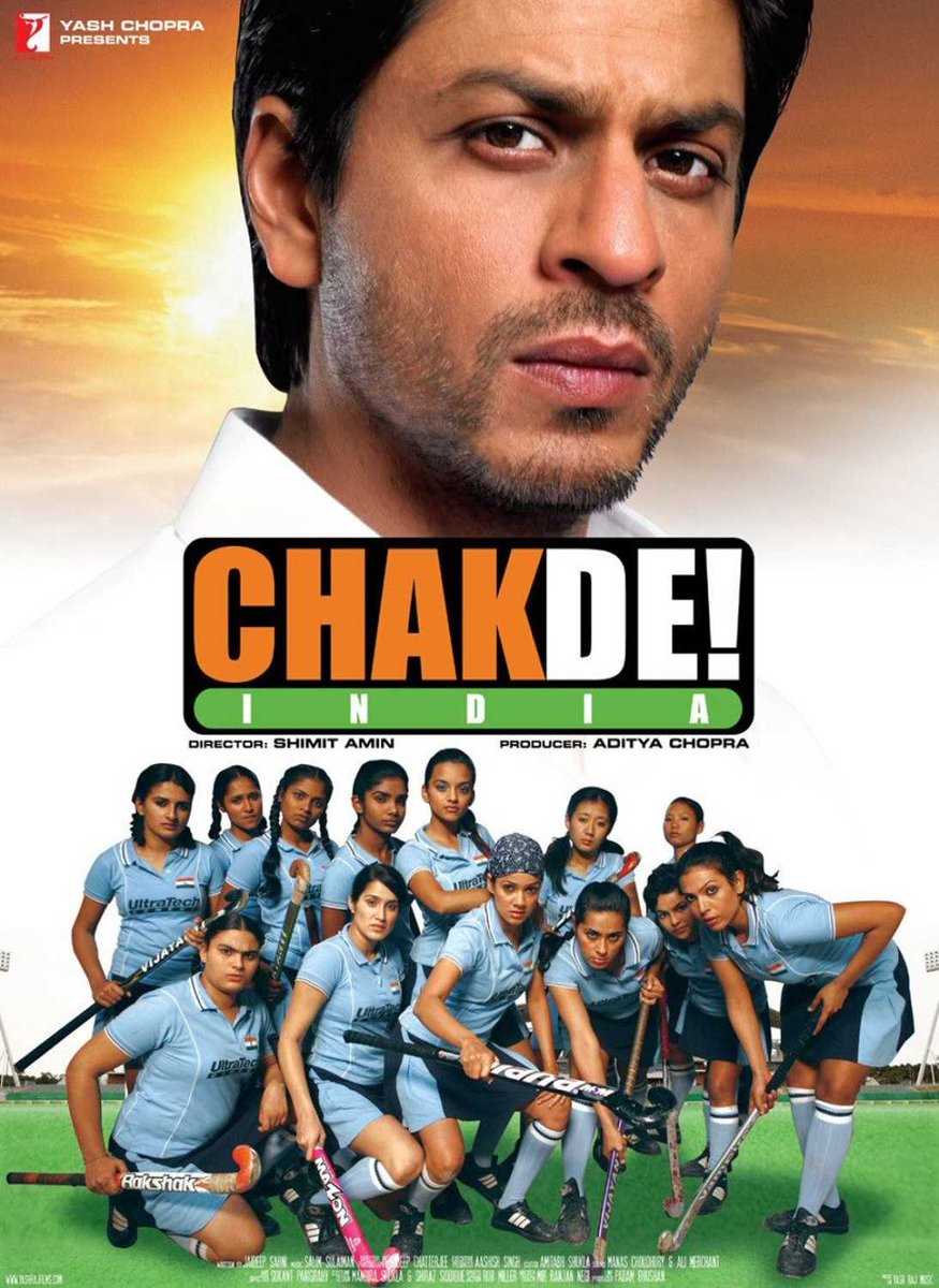 13 Years of #ChakDeIndia. (10/08/2007)

Chak De India is directed by #ShimitAmin screenplay written by #JaideepSahni. #ShahRukhKhan #VidyaMalvade @shilpashukl #SagarikaGhatge #ChitrashiRawat #JoyshreeArora #VibhaChibber #AnaithaNair #SRK #Shahrukh #SalimSulaiman