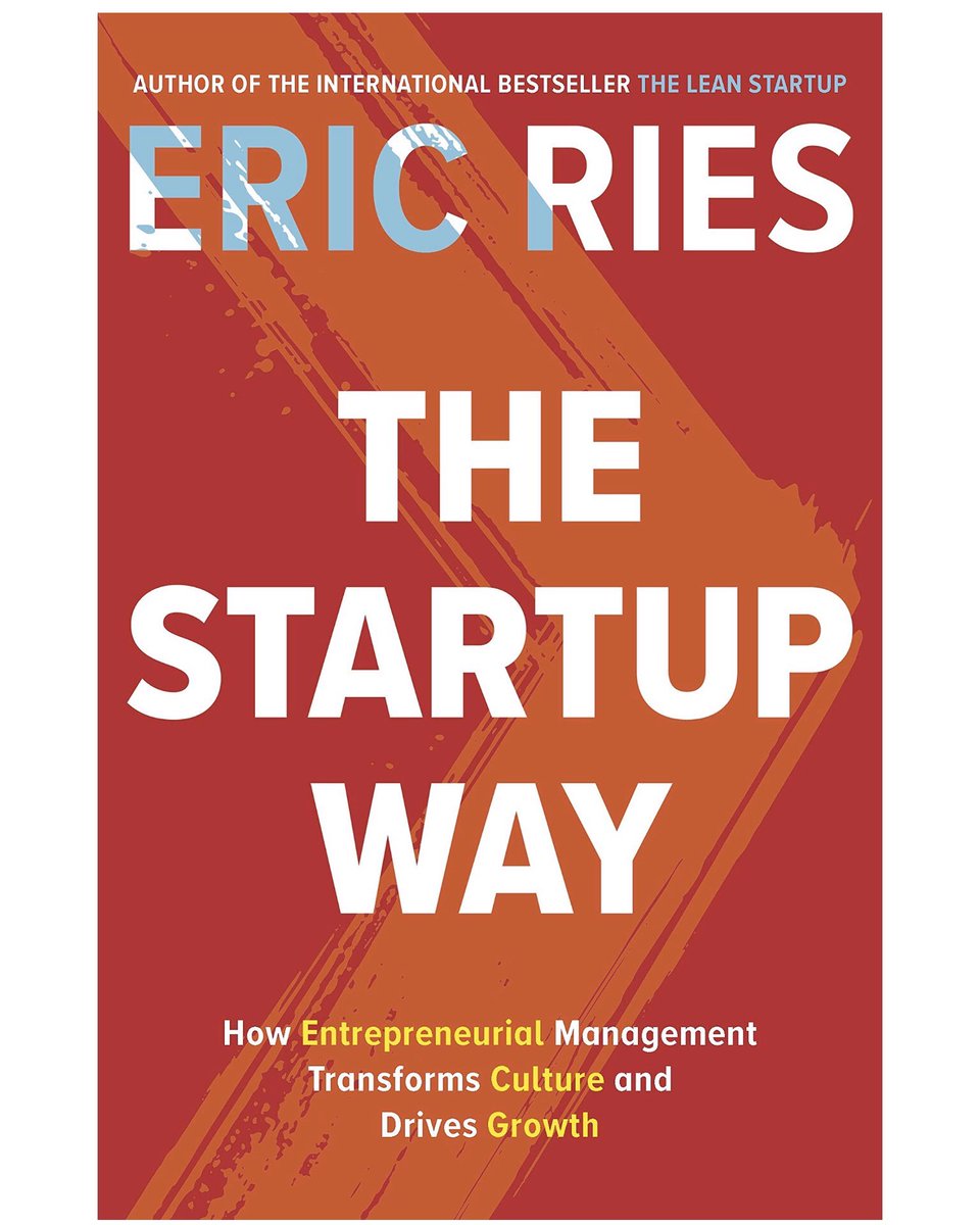 The startup way by Eric Ries (didn't realise how important this book would be In January...)