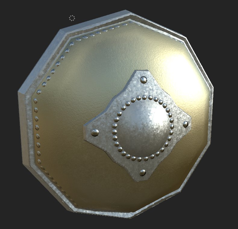 AoBlue_Moon's tweet photo. Voici un des deux boucliers, celui ci m'a causé pas mal de soucis mais je suis contente d'y etre parvenue.
.
.
.
#3d #3dsculpting #3dmodelisation #3dmodeling #shield #maya #substancepainter #asset #mesh #substance #medievalmod #med #medieval #bouclier #texture #texturing https://t.co/7Ifq1H1jej