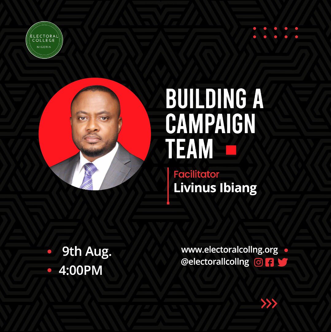 electoralcollng's tweet photo. Today on the @electoralcollng #Politeracy and #Governance class 

Facilitator: Ibiang Livinus 

@NOA_Nigeria @ECESeu @NOA_Nigeria @ndiafrica @ThinkDemocracy 
#Politeracy #electoralcollng #Campaignteam https://t.co/0zTjIXHuKE