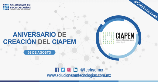 techsolmx's tweet photo. El CIAPEM surgió el 09 de agosto de 1978, durante la I Reunión Nacional de Informática de la Administración Pública, Estatal y Municipal realizada en la ciudad de Monterrey, N. L. https://t.co/V0mYjF4geZ
#SomosSoluciones #Celebraciones #AniversariodeCreacióndelCIAPEM #CIAPEM https://t.co/burNZCTNrg