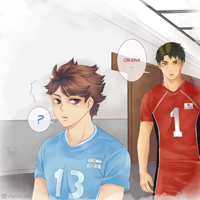 Oikawa's such a piece of trash but he deserves to win????
This took me too long to finish... ?
Guys, what would you like to see more from me? I'm working on some comic with Miya twins atm :3 ?? 