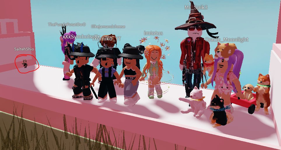 photooooo :D little shio is very cute uwu <a href="/OracleMoonlight/">Oracle</a> @MrSpikeVsRoblox @SaltehShioRBLX <a href="/imIotus/">lotus</a> 💕💕🥺