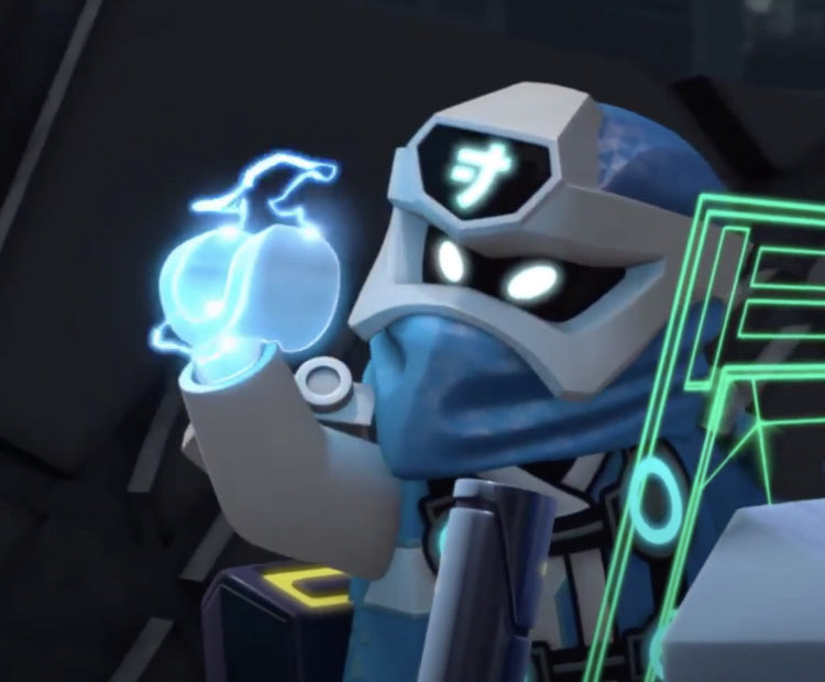 Jay using his powers