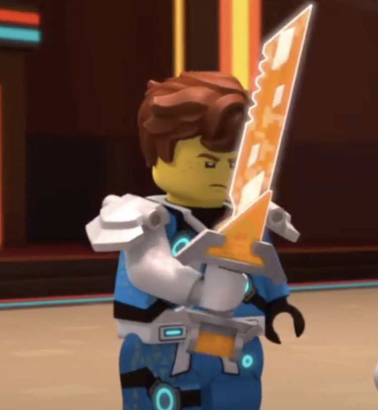 Jay holding Keytanas