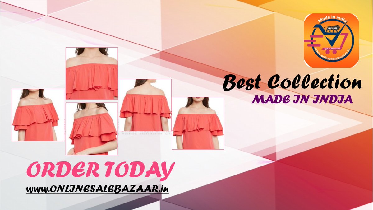 osb_sale's tweet photo. Buy fashionable & stylish Kurtis & ethnic wear online. Visit us for more information: https://t.co/gDEmkrwPCr
#NewTopsEveryday #casualTops #BuyDesignerKurtis #TopsforWomen #Trends #Fashion #Dresses #Tops #Kurtis #Palazzo #DesignerKurtis #Vocal4 #AatmaNirbharBharat #kurtibuyonline https://t.co/wQ8DgE34sI