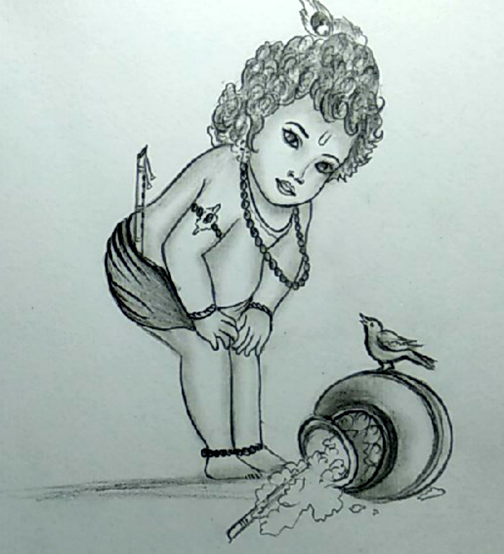 shuvrab2's tweet photo. https://t.co/xYok50FWo5
#Janmastami Drawing Idea -  Draw Bal Krishna In Pencils Easy #SundayThoughts https://t.co/UpY2sU6tU5
