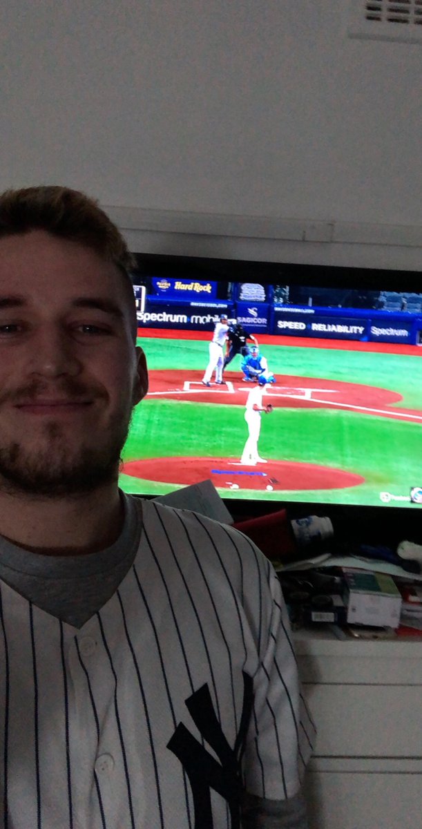Nothing wakes you up quite like watching <a href="/Yankees/">New York Yankees</a> games at 4am here in Australia! #pinstripepride <a href="/YESNetwork/">YES Network</a>