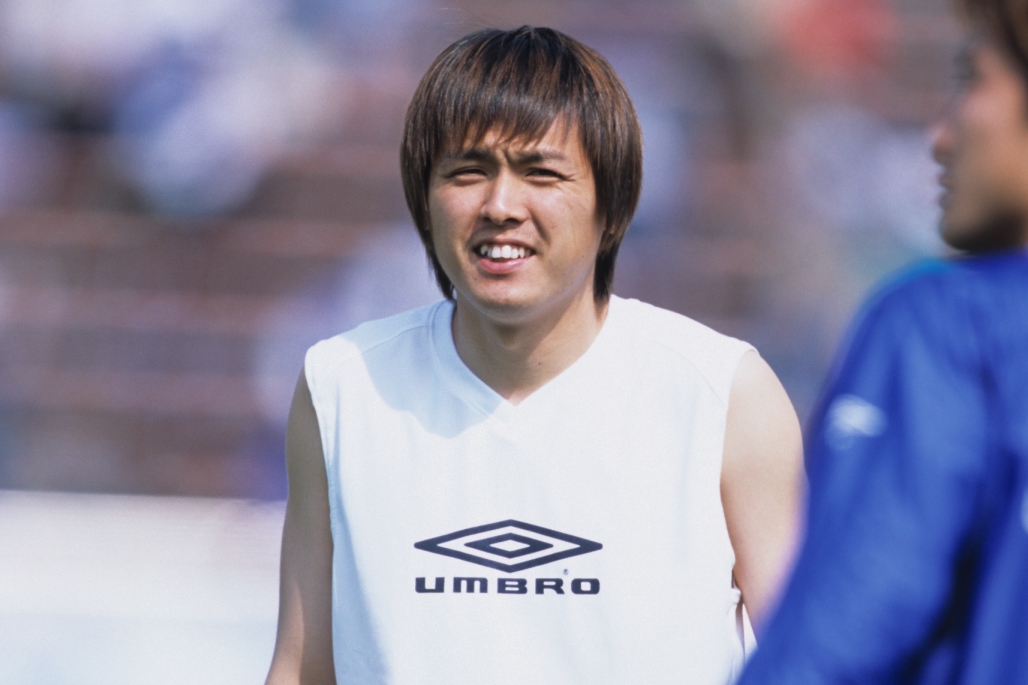 ガンバ大阪　遠藤保仁元選手　フォトフレーム ガンバ大阪 | 2008年の #遠藤保仁 選手。 得点を決めた後の