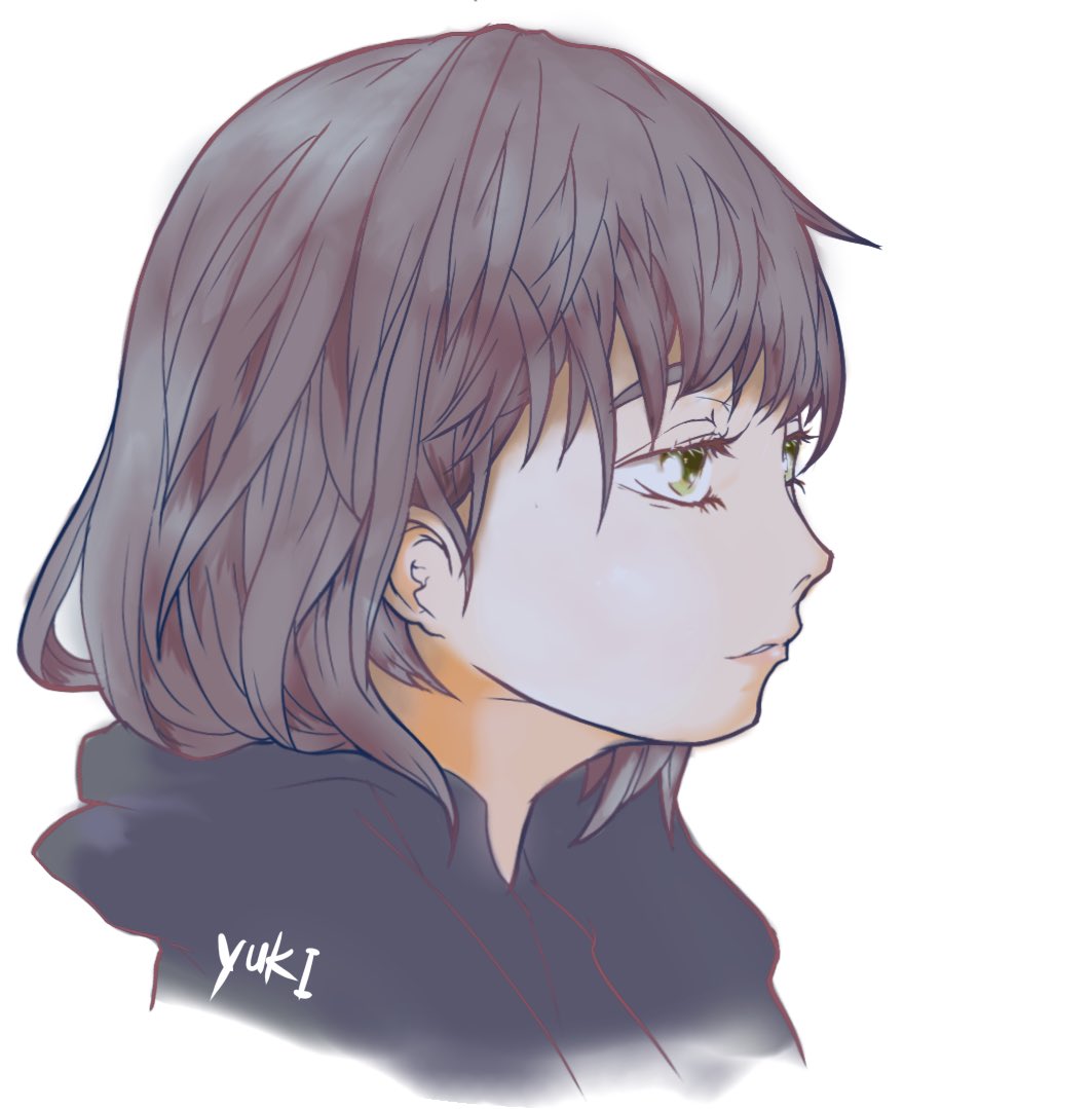 全力で嫁を描いてみた 思えばいつも左に見るこの横顔があり どこにいくにもゆき 嫁の夫のイラスト 全力で嫁を描いてみた 思えばいつも左に見るこの横顔があり どこにいくにもゆき 嫁の夫のイラスト