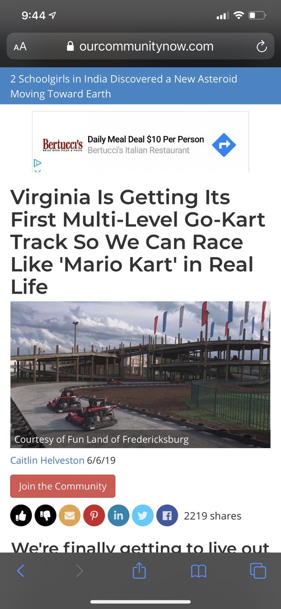 Fun land in va , amusement park w/ Mario go karts