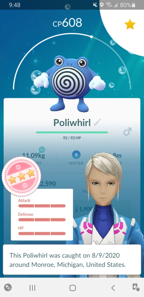 RensCollectible's tweet photo. Should I evolve this into Poliwrath or Politoad? 🤔 #Pokemon #PokemonGo #PerfectPokemon #Hundo #Poliwhirl #Niantic #nianticlabs #Poliwrath #Politoad https://t.co/7qKAQhexh2