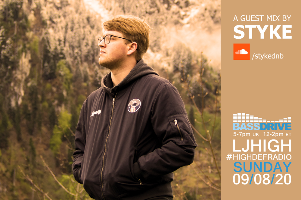LJHigh's tweet photo. Coming up at 5pm uk time on https://t.co/ic8zspM6b0 - we have a guest mix from Dutch based newcomer, Styke
#bassdrive #highdefradio #drumandbass #liquiddnb #dnb https://t.co/Hq33L063WV