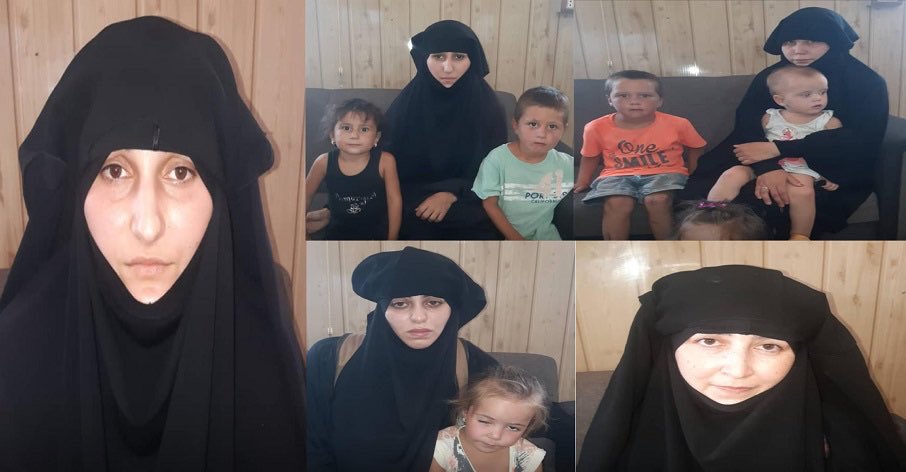 Как живут семьи террористов. Сирия лагерь Аль Холь Хасака. Никаб ИГИЛ.
