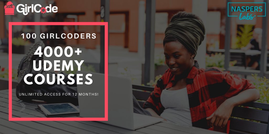 Women are truly worlds greatest inspiration!
In celebration of #WomensMonth, we are in partnership with Naspers Labs in sponsoring 100 GirlCoders a 1 year subscription to Udemy!
This is such a great opportunity!💃 if interested apply here: zcu.io/iZjD 
#HappyWomensDay