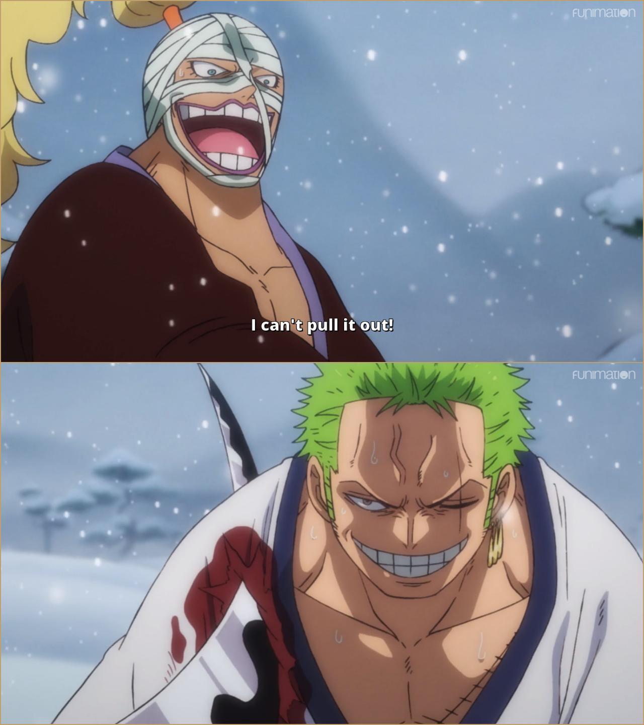 One Piece Zoro S Grin Gave Us Goosebumps Via Episode 934 T Co Emkpoit2er Twitter
