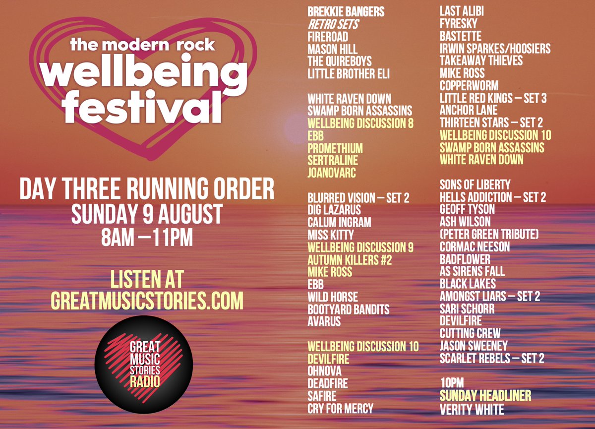 GuyB_rockshow's tweet photo. Dancing in the Moonlight next with #rockcello maestro @calum_ingram and then for @WildflowersHQ fans a set from @iammisskittyhq from her new solo album
https://t.co/QwdpOSZDCT radio presents the #Modernrockwellbeingfestival non-stop sets til 11pm. Your home for live music today x https://t.co/UmYMZrAoCx