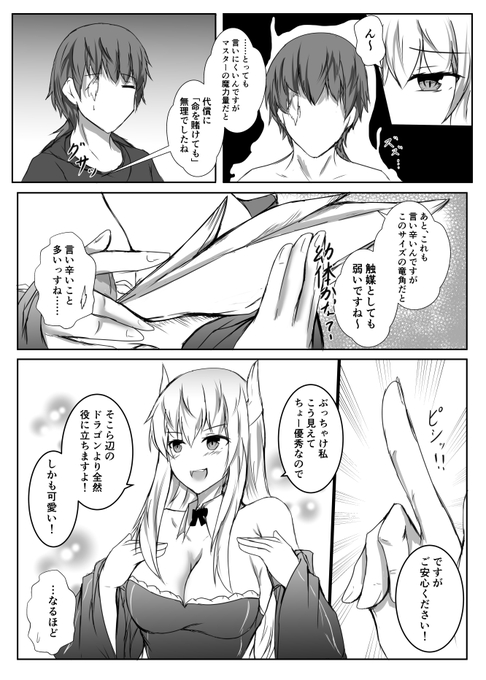 新米召喚士とサキュバスさんの漫画(2/5) 