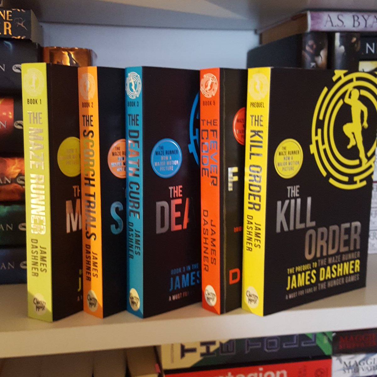 Happy #BookLoversDay! Send us your best #MazeRunner book #shelfie! We'd love to see them. 📚