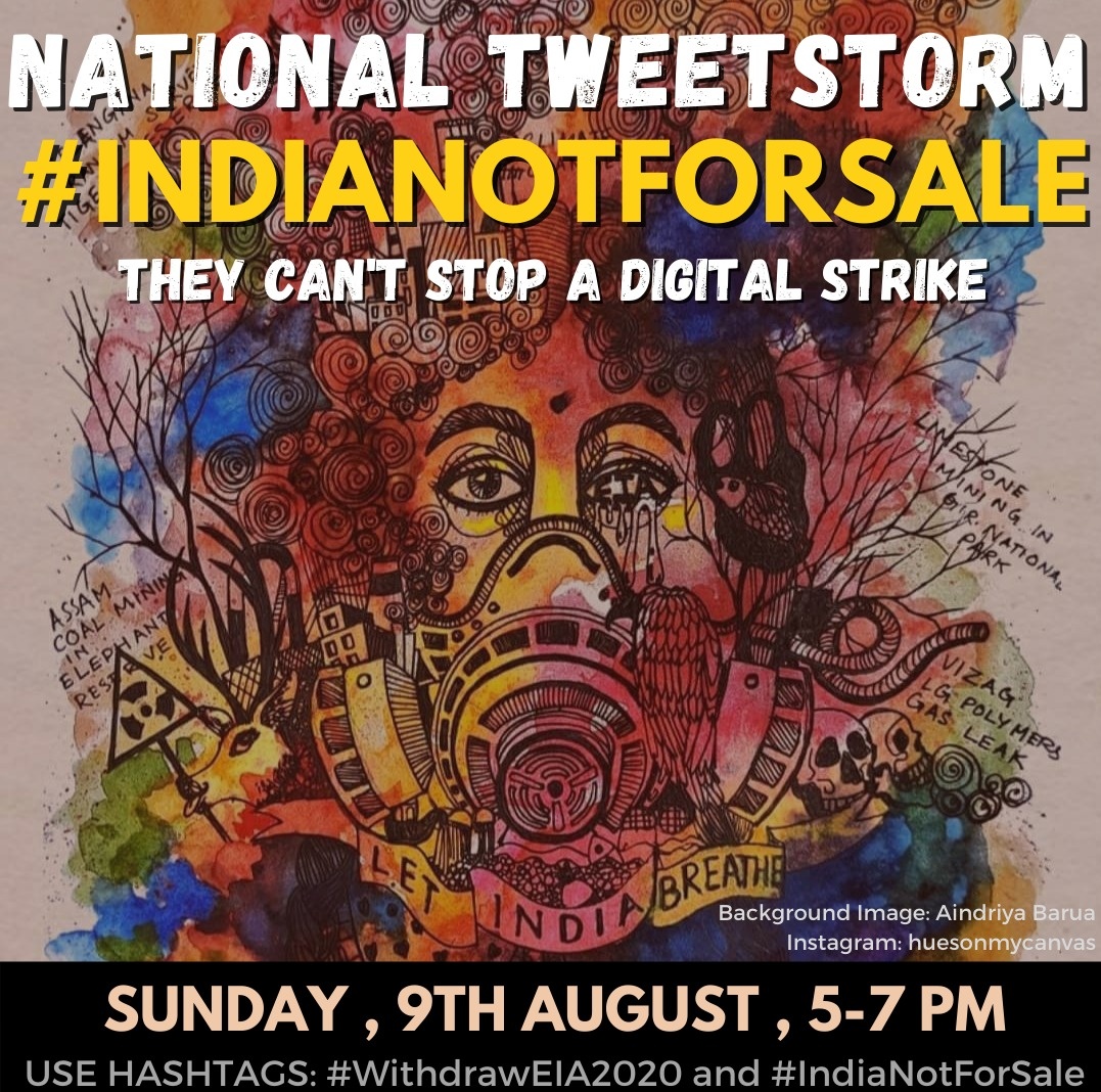 ShahidMohd99's tweet photo. National tweetstorm
#WithdrawEIA2020 
#WithdrawDraftEIA2020 
#Indianotforsale
#savenature_frombjp https://t.co/JYSJFMjRDF