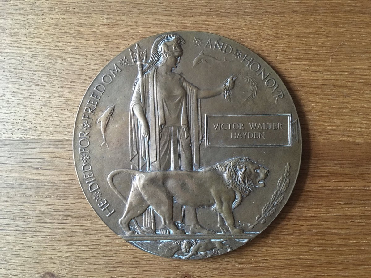 By coincidence the first Gallipoli medals / memorial plaques I acquired belong to men who died on consecutive days, 7th, 8th, 9th and 10th August 1915. Today I will share the story of Victor Walter Hayden who died on this day 105 years ago below Scimitar Hill, Suvla Bay.