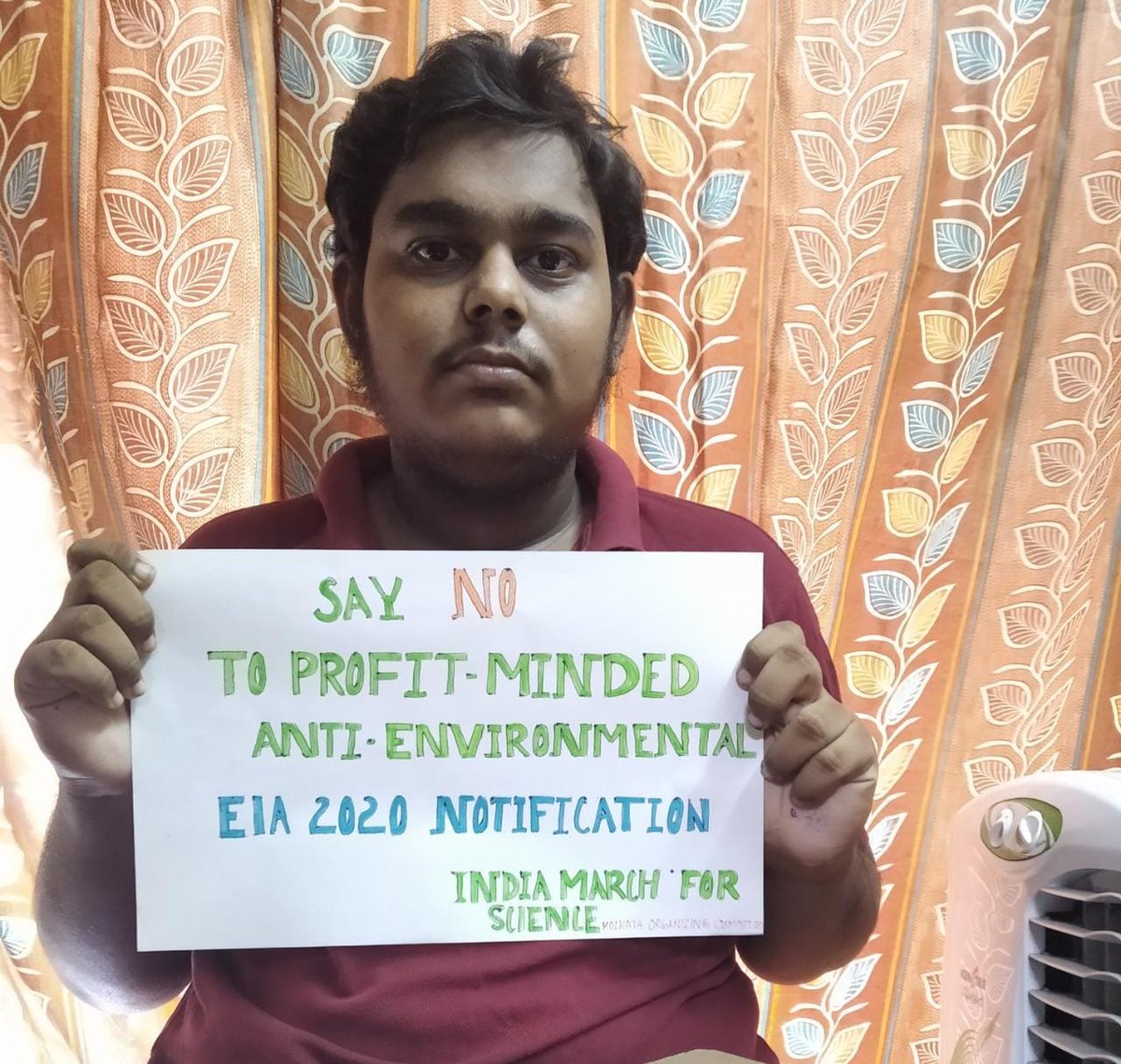 IndiaImfs's tweet photo. #IMFS2020
#IMFSKolkata
#IMFS2020 #IndiaMarchforScience #IMFS #marchforscience #9thAugust2020 #imfs2020
Promote scientific temperament. Fight against discrimination in education. Make success India March for Science, 2020. https://t.co/Z2FDqqbEFk