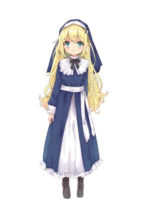 次に出る予定の音声作品より
立ち絵です。
次はシスターのお話だそうですよ 